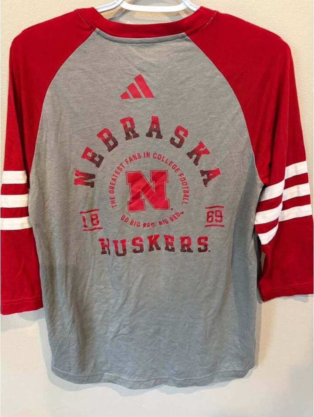 Huskers Raglan Long Sleeve - Women's Medium